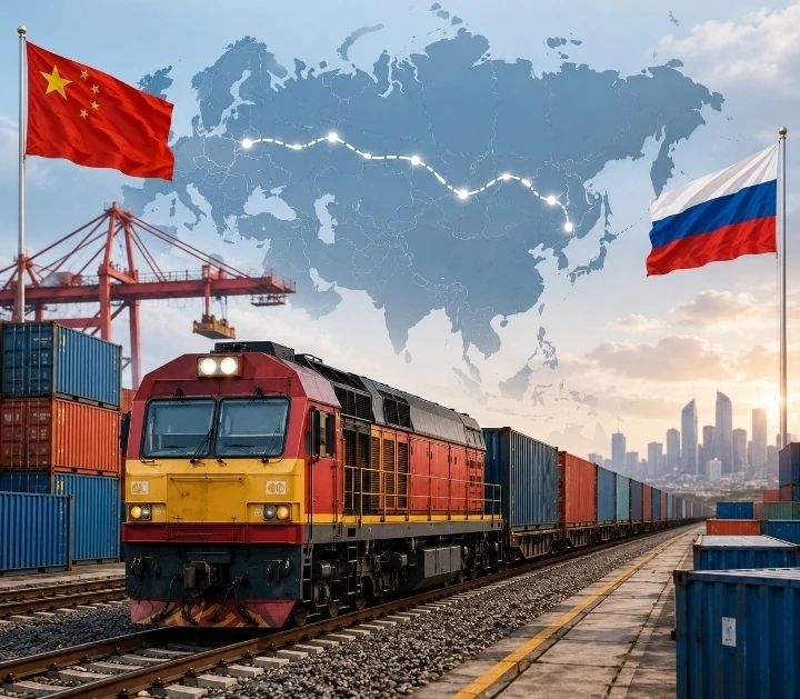 Ж/Д маршрут Китай — Россия
